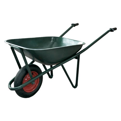 TUBULAR WHEELBARROW W/PAINTED EDGES 